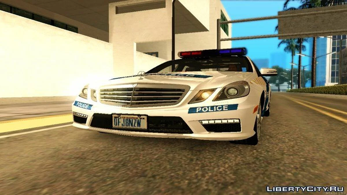 Mercedes Benz E63 - Венгерская полиция / GTA San Andreas