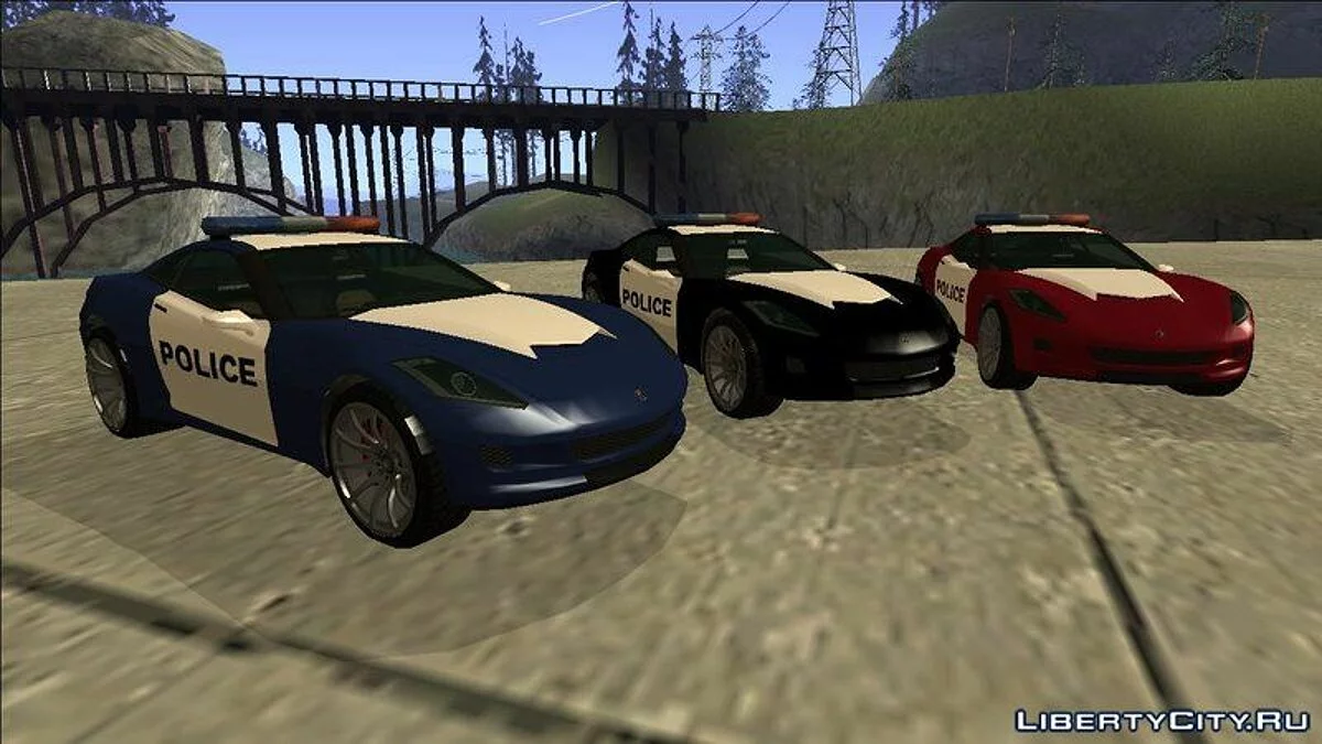 Coquette Police / GTA San Andreas