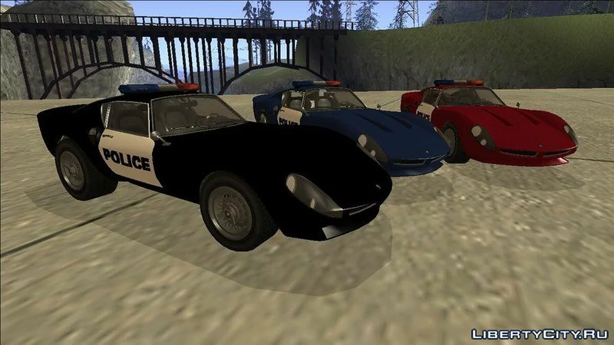 Grotti Stinger GT Police / GTA San Andreas