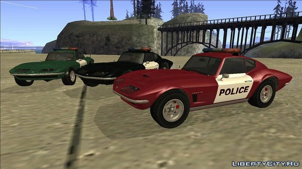 Invetero Coquette Classic Police / GTA San Andreas