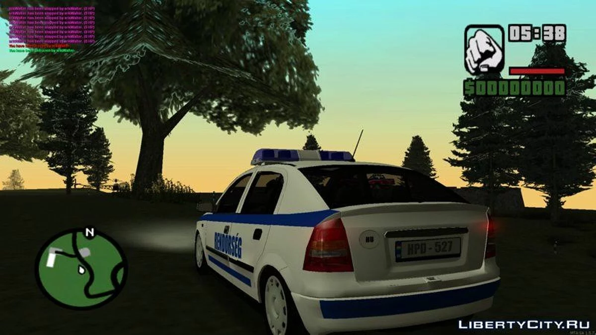 Magyar Opel Rendőrségi Gépkocsi / GTA San Andreas