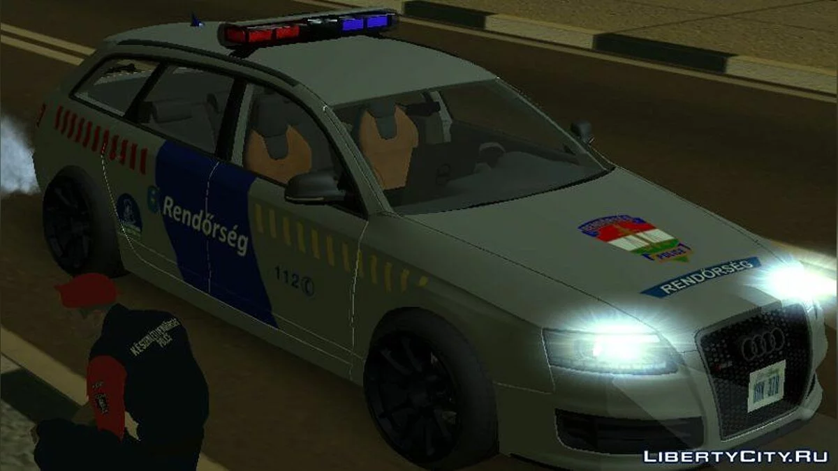 Audi RS6 Készenléti Rendőrség / GTA San Andreas