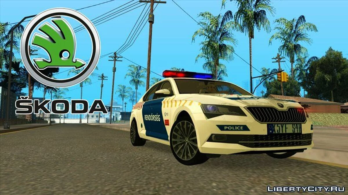 Skoda Super B 2018 / GTA San Andreas