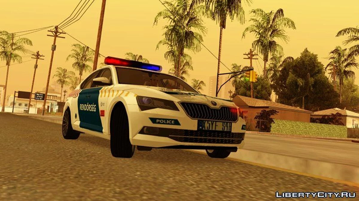 Skoda Super B 2018 / GTA San Andreas