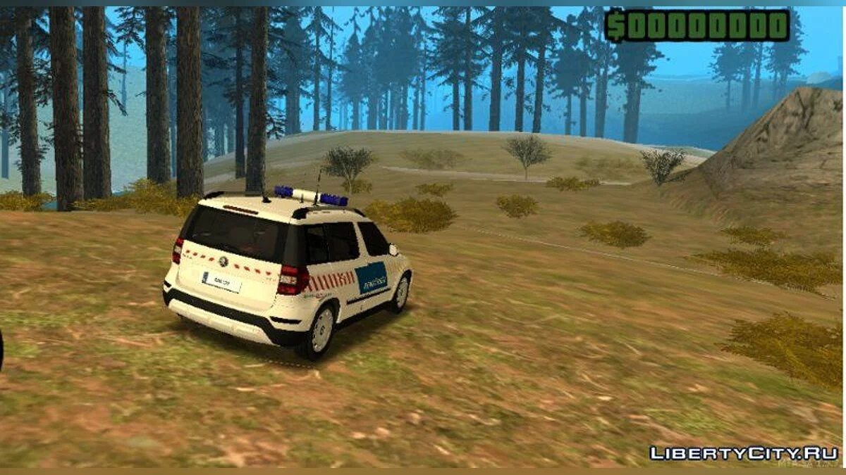 Skoda Yeti Magyar Rendőrség / GTA San Andreas