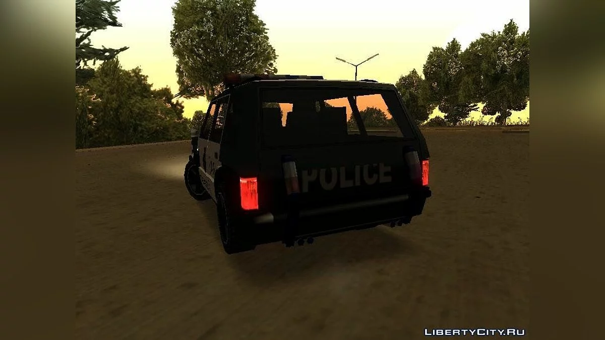Todoterreno De La Policia / GTA San Andreas