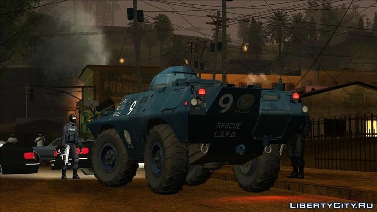 Cadillac V-100 Gage Commando LAPD / GTA San Andreas