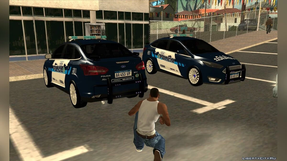 Ford Focus - федеральная полиция / GTA San Andreas