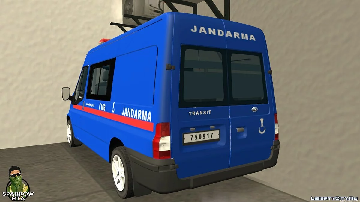 Ford Transit - полиция / GTA San Andreas