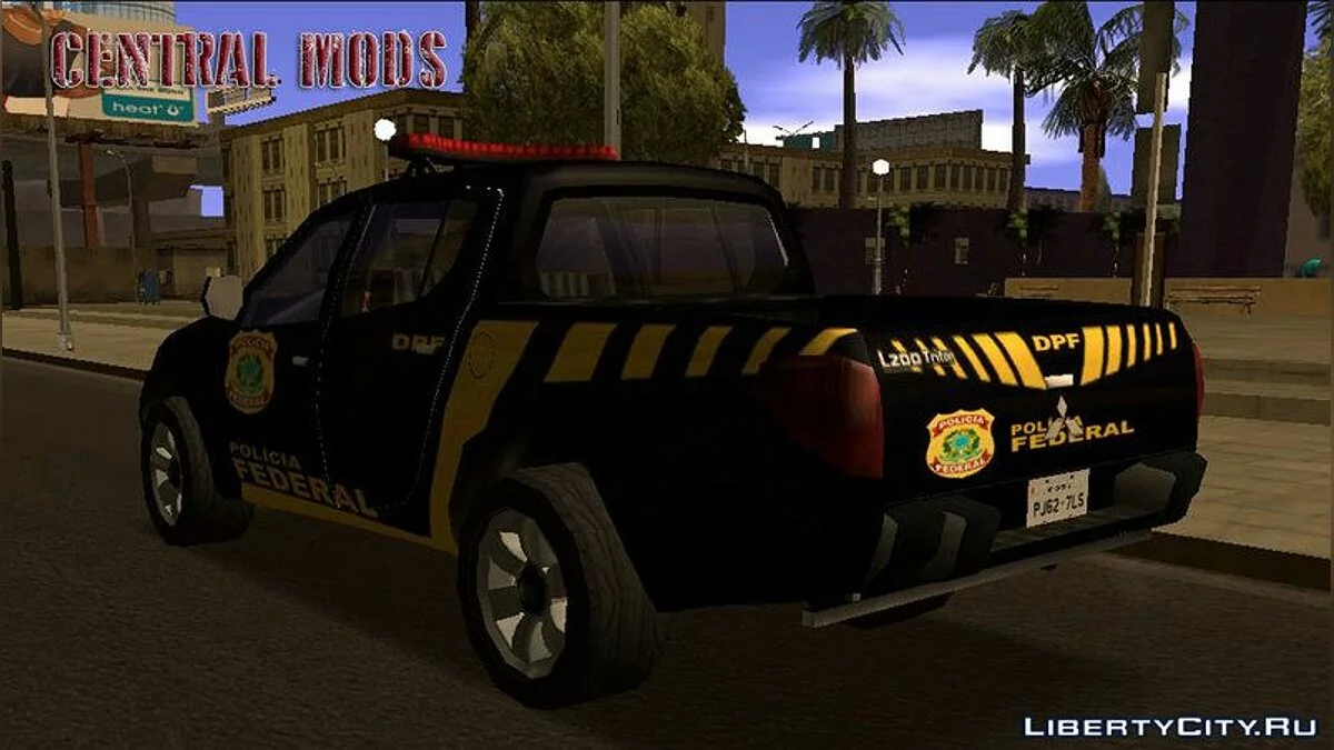 Mitsubishi L200 Triton 2010 - POLÍCIA FEDERAL / GTA San Andreas