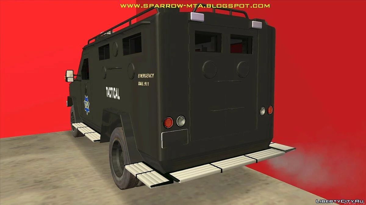 SFPD - полицейский броневик / GTA San Andreas