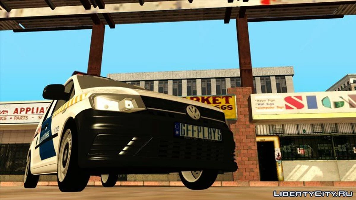 Volkswagen Caddy Magyar Rendőrség / GTA San Andreas