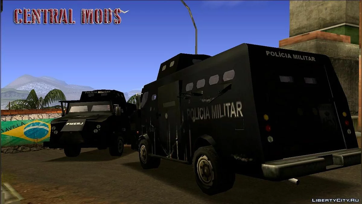 Volkswagen Caveirão 2002 - PMERJ v2 / GTA San Andreas