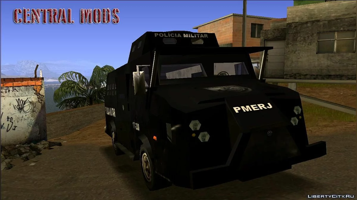 Volkswagen Caveirão 2002 - PMERJ v2 / GTA San Andreas