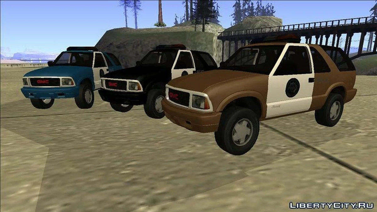 2001 GMC Jimmy Police / GTA San Andreas