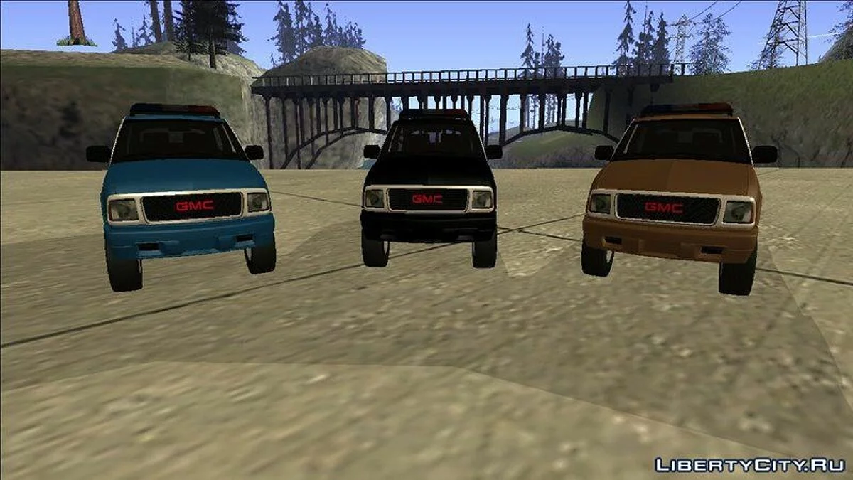 2001 GMC Jimmy Police / GTA San Andreas