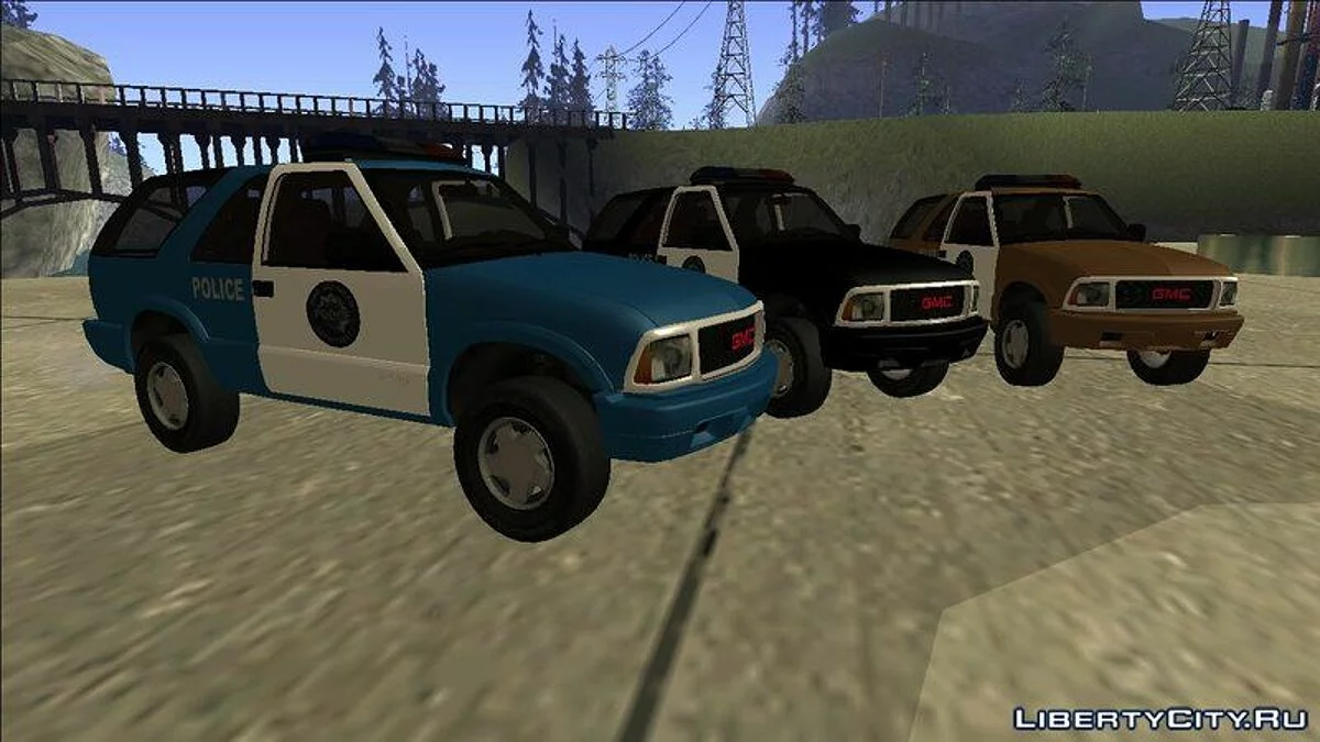 2001 GMC Jimmy Police / GTA San Andreas