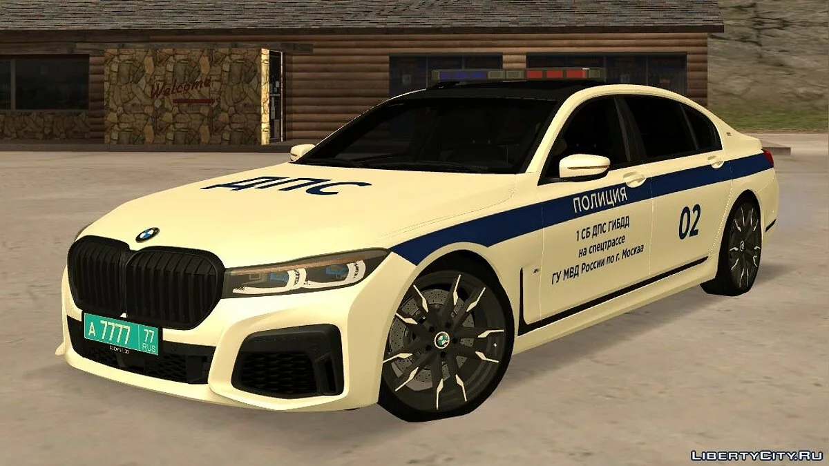BMW M760LI 2019 ДПС / GTA San Andreas