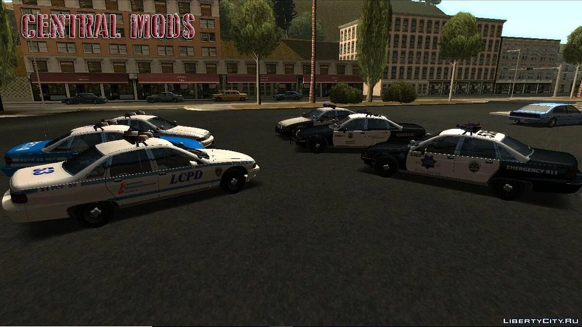 Chevrolet Caprice 92 - POLICE v3 / GTA San Andreas