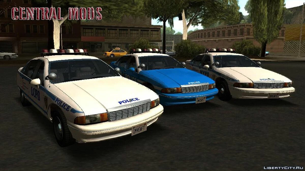 Chevrolet Caprice 92 - POLICE v3 / GTA San Andreas