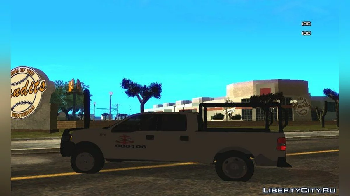 Ford F150 2008 Patrulla De La Marina / GTA San Andreas