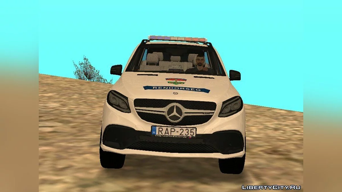 Mercedes-Benz GLE AMG 63S Rendőrség / GTA San Andreas