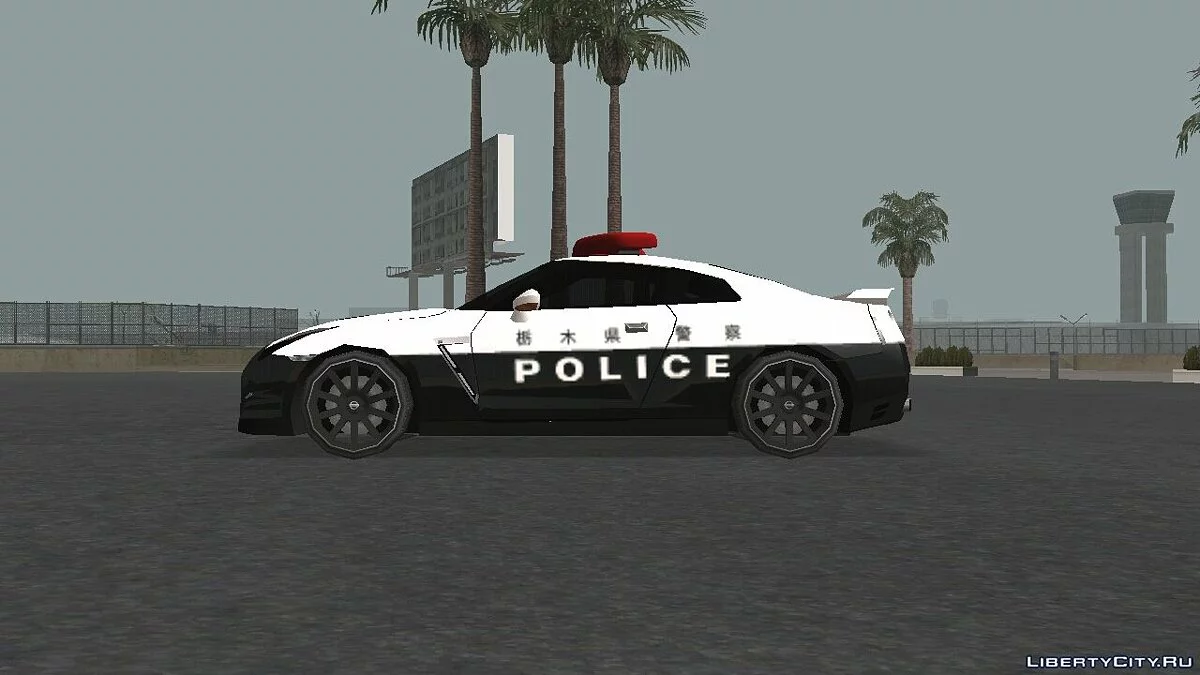 Nissan GT-R (R35) 2015 - патруль / GTA San Andreas