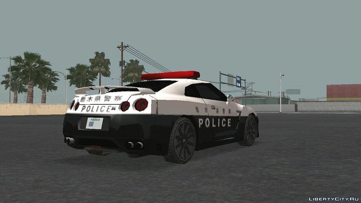 Nissan GT-R (R35) 2015 - патруль / GTA San Andreas