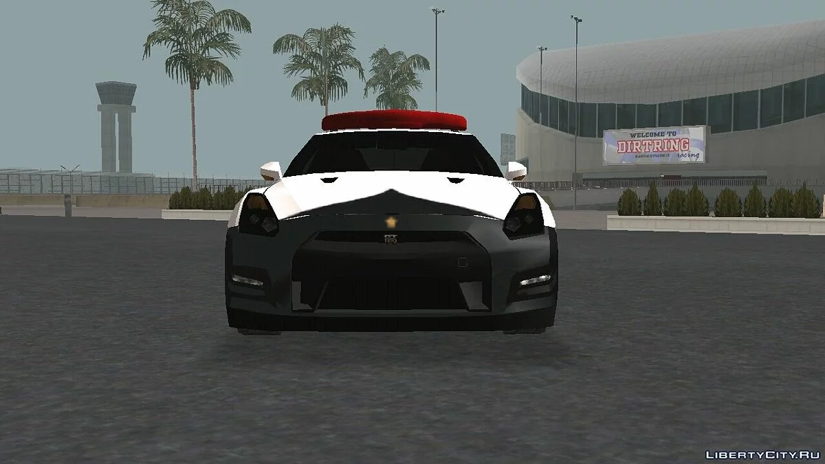 Nissan GT-R (R35) 2015 - патруль / GTA San Andreas