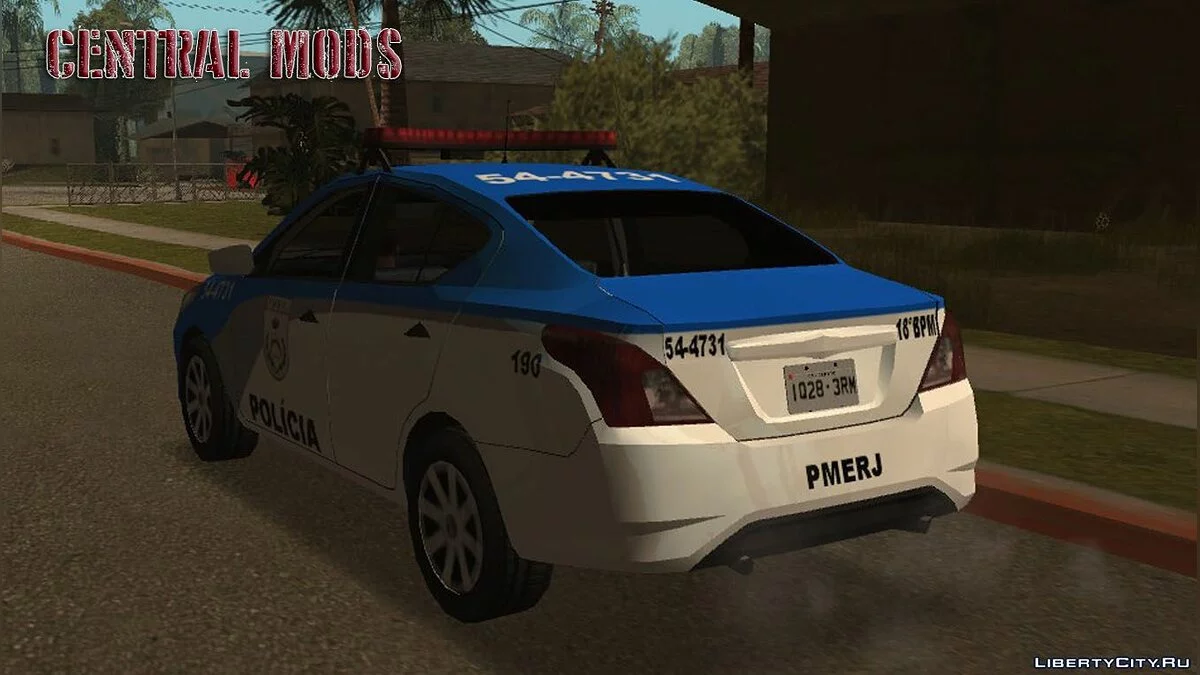 Nissan Versa 2019 - полиция / GTA San Andreas