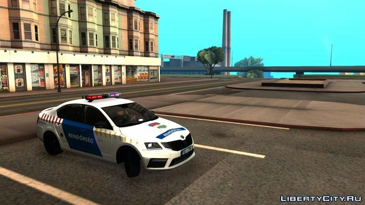 Skoda Octavia 2017 Magyar Rendőrség / GTA San Andreas