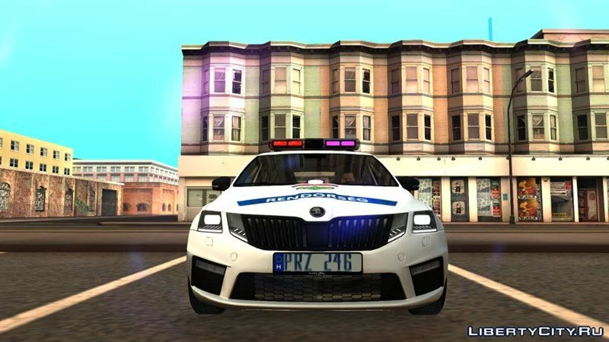 Skoda Octavia 2017 Magyar Rendőrség / GTA San Andreas