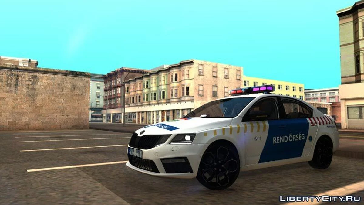 Skoda Octavia 2017 Magyar Rendőrség / GTA San Andreas