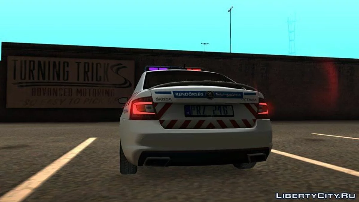 Skoda Octavia 2017 Magyar Rendőrség / GTA San Andreas