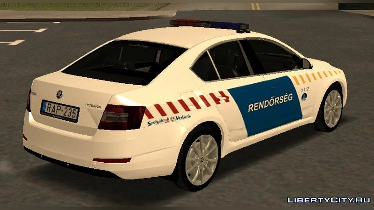 Skoda Octavia A7 Rendőrség / GTA San Andreas