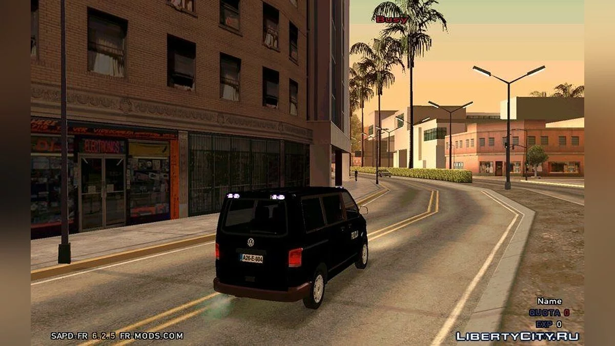 Volswagen Transporter T5 Policija / GTA San Andreas