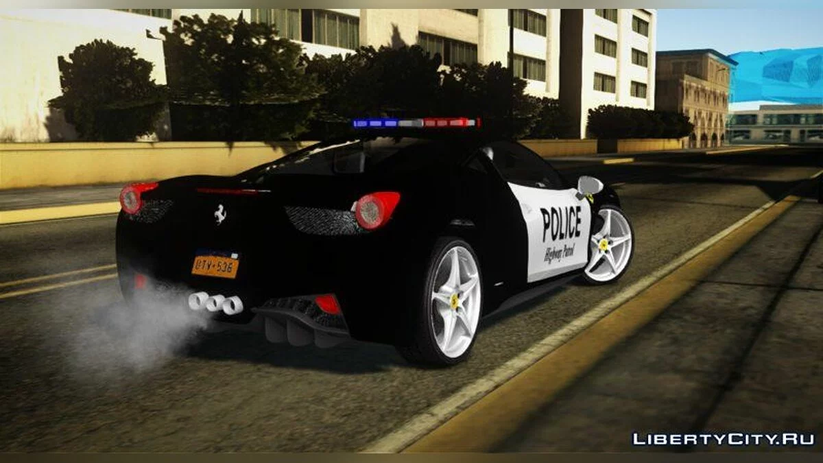2015 Ferrari 458 Italia - Полицейская машина / GTA San Andreas