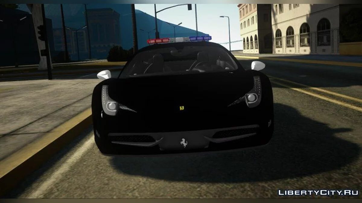 2015 Ferrari 458 Italia - Полицейская машина / GTA San Andreas