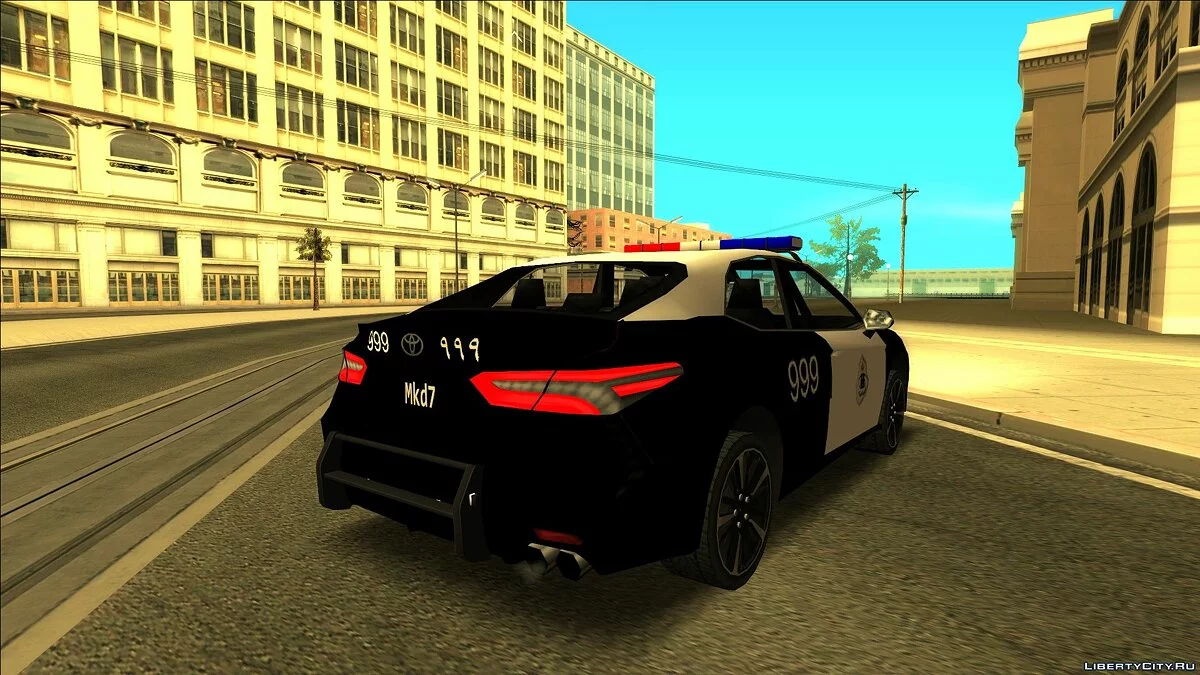 Camry 2018 KSA Police / GTA San Andreas