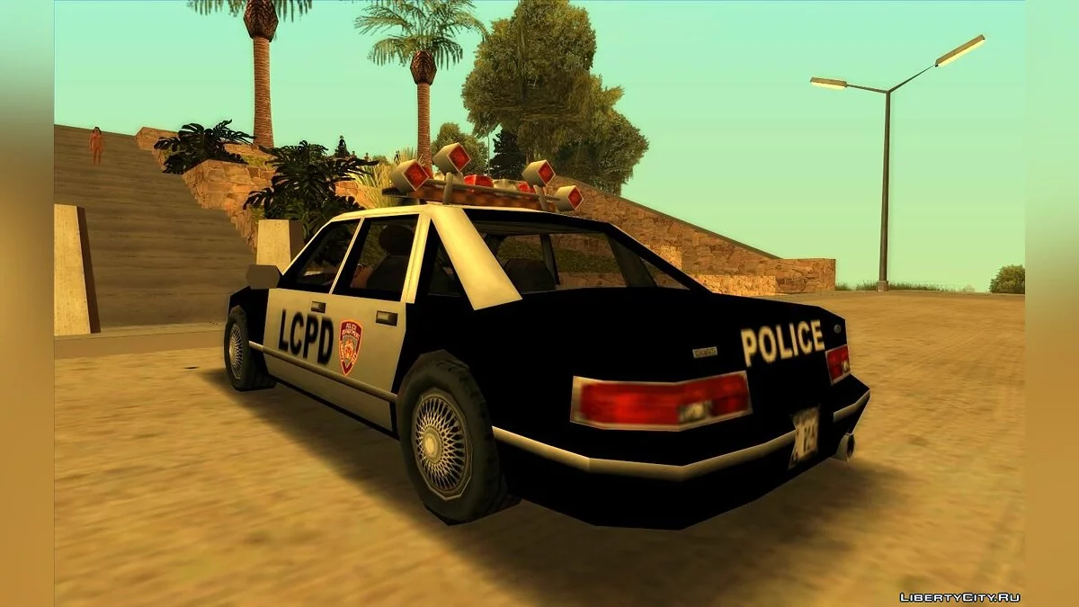 Полицейская машина из GTA 3 / GTA San Andreas