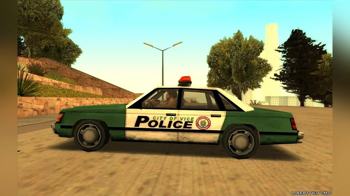 Полицейская машина из GTA Vice City / GTA San Andreas