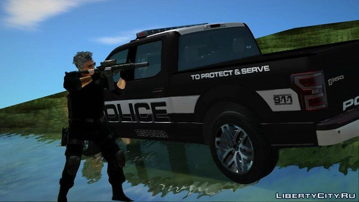 Ford F150 2019 Police Edition / GTA San Andreas