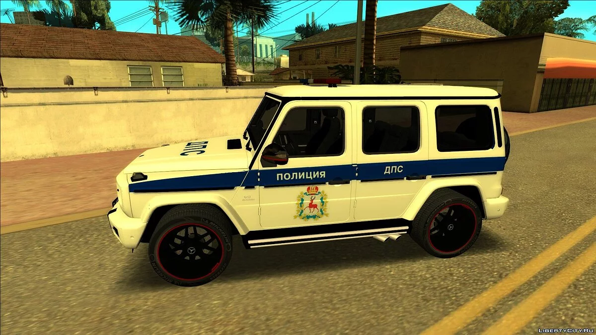 2019 Mercedes-Benz G500 (Полиция) / GTA San Andreas