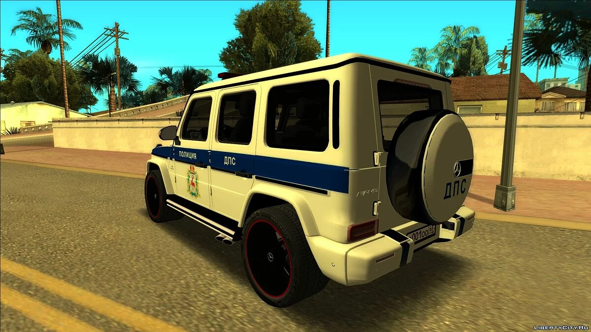 2019 Mercedes-Benz G500 (Полиция) / GTA San Andreas