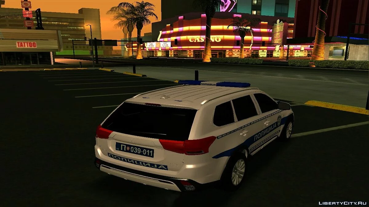 2020 Mitsubishi Outlander Policija / GTA San Andreas