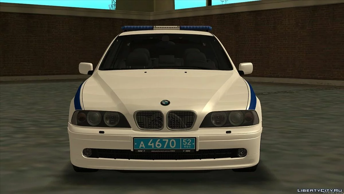 BMW E39 525I ГУ МВД / GTA San Andreas