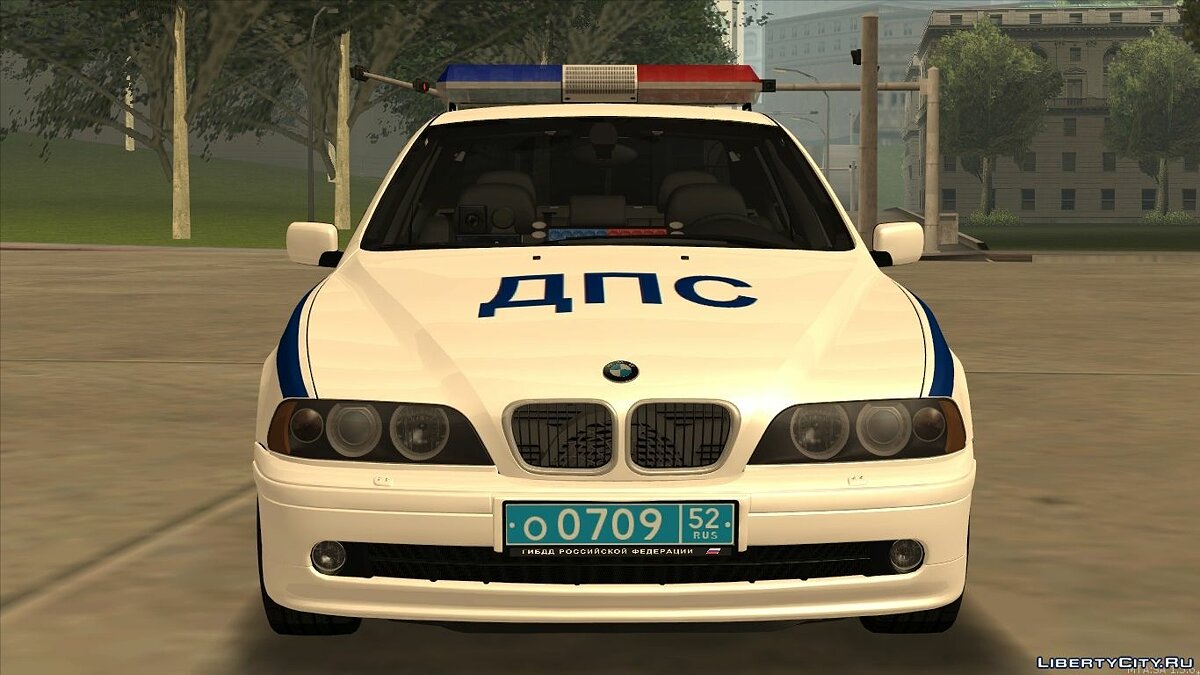 Скачать BMW E39 525I ОБ ДПС ГИБДД для GTA San Andreas