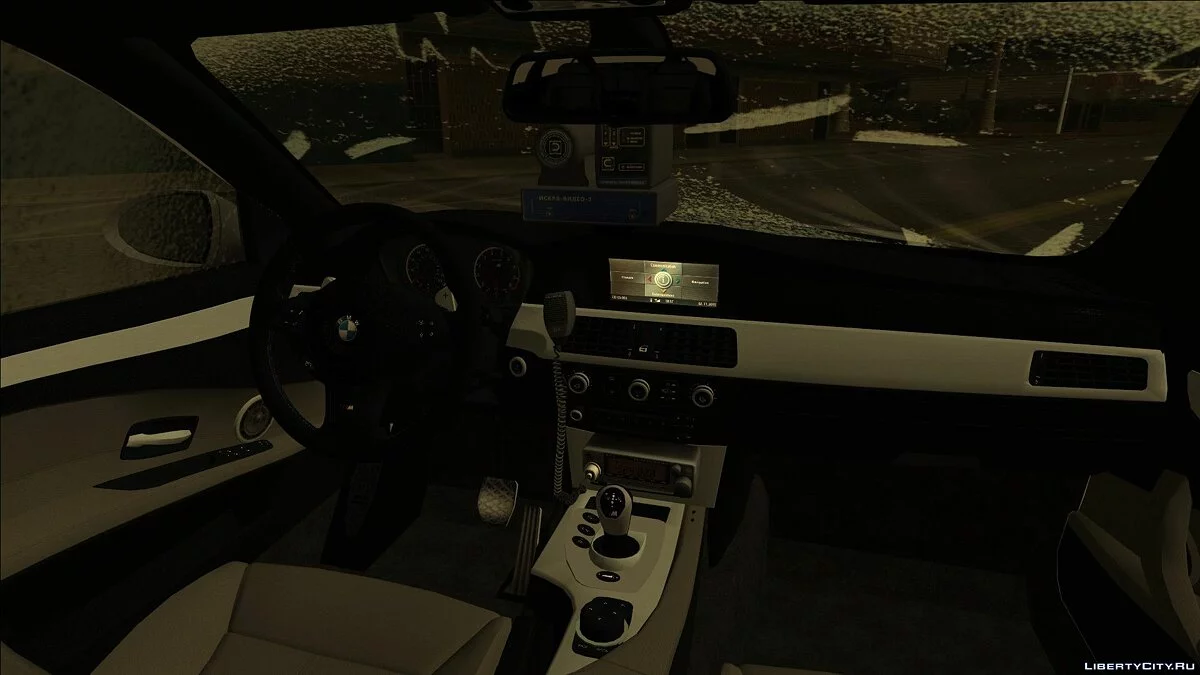 BMW M5 E60 - СБ ДПС (зима) / GTA San Andreas