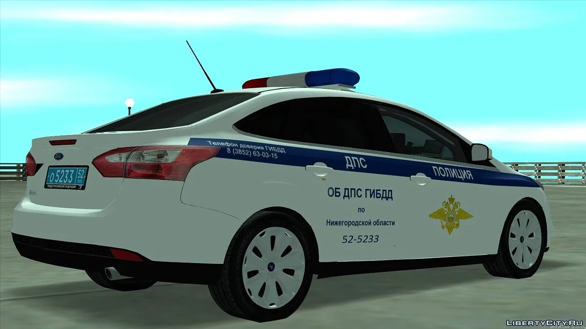 Ford Focus ОБ ДПС ГИБДД / GTA San Andreas