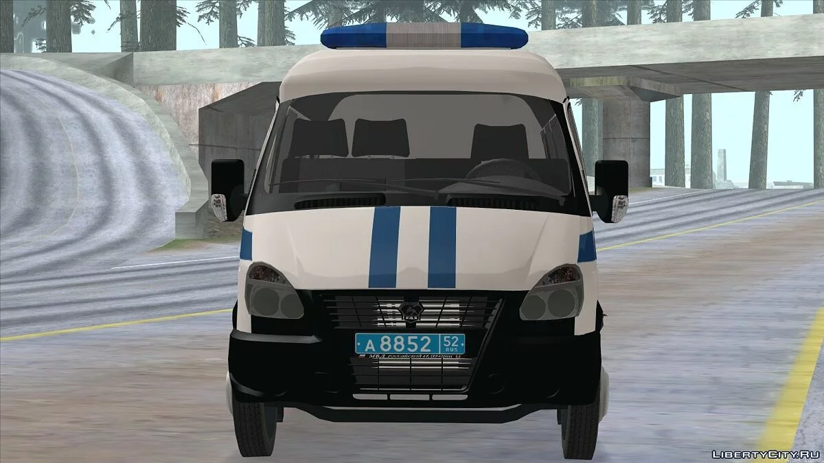Газель ГУ МВД / GTA San Andreas